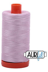 Aurifil Mako 50wt Cotton 1300 m 1422 yd. spool - 2510 Light Lilac